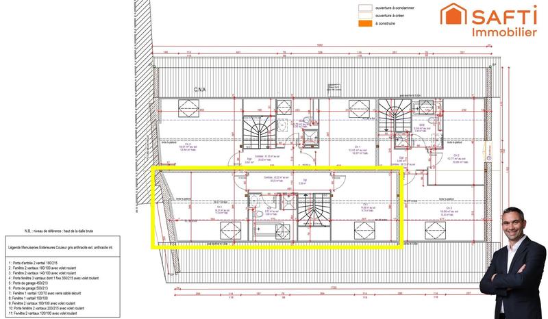 Appartement - 84 m² - 4 pièces