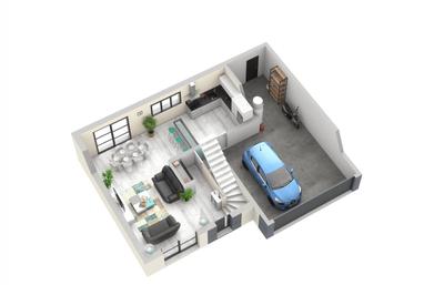 Maison - 107 m² - 5 pièces