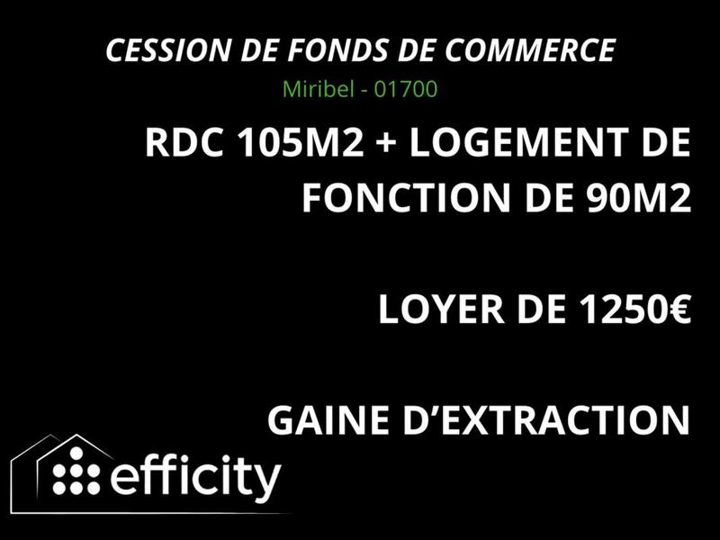 Fonds de commerce - 195 m²