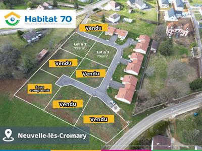 Terrain de lotissements - 796 m²
