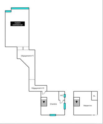 Local commercial - 69 m²