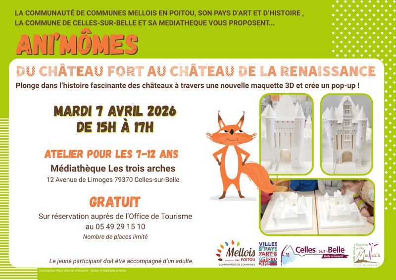 Ani'Mômes - du chateau fort au chateau de la Renaissance