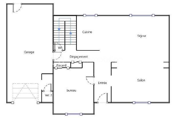 Maison - 116 m² - 6 pièces