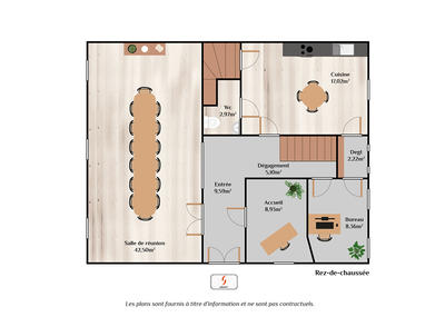 Immeuble - 272 m² - 14 pièces