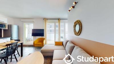 Chambre - 9 m² - 1 pièce