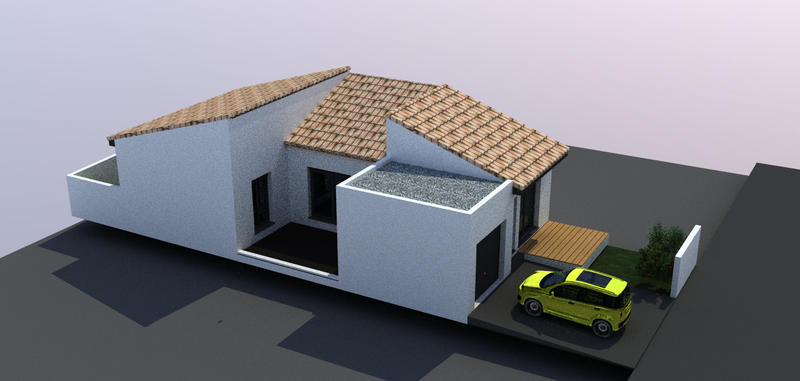 Maison - 72 m² - 3 pièces