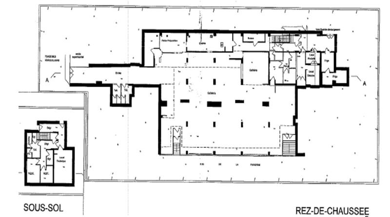 Local commercial - 830 m²