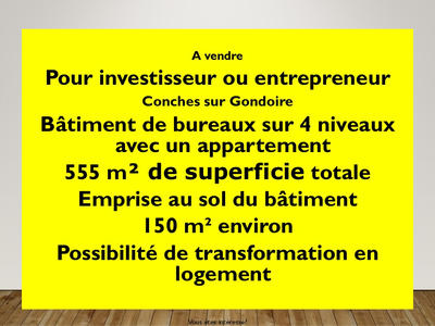 Immeuble - 555 m² - 14 pièces