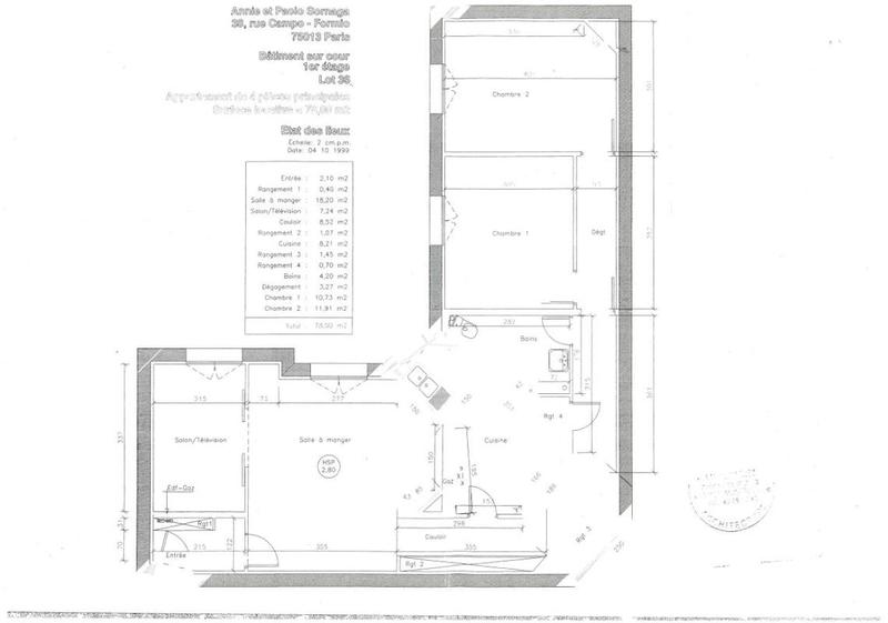 Appartement - 77 m² - 4 pièces