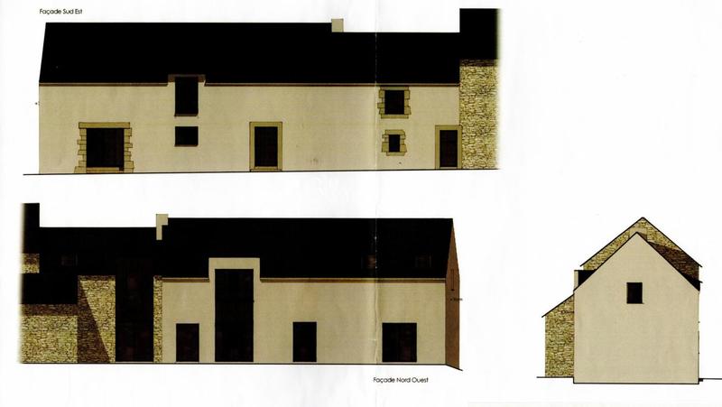 Corps de ferme - 1 m² - 3 pièces