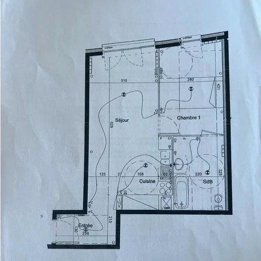 Appartement - 46 m² - 2 pièces