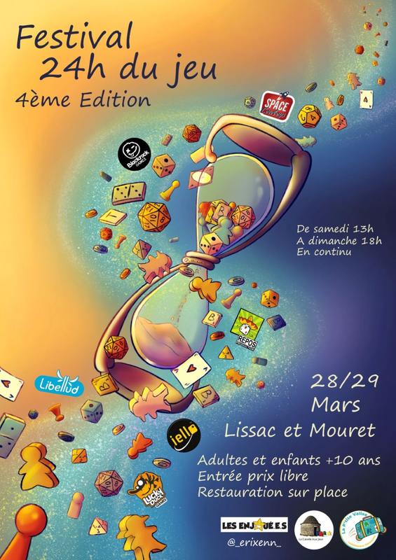 Festival 24h du jeu à Lissac-et-Mouret