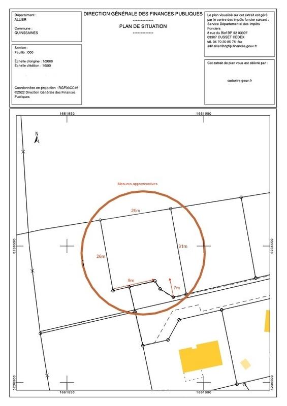 Terrain constructible - 694 m²