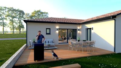 Maison - 104 m² - 5 pièces