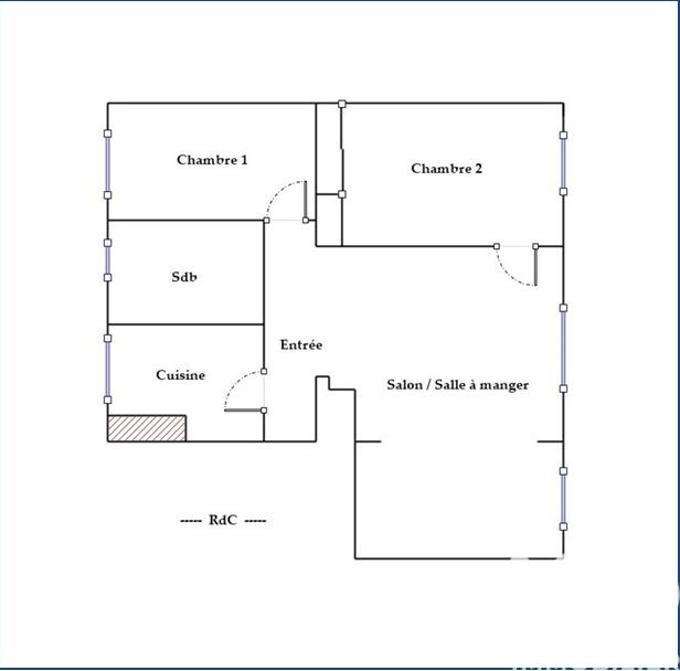 Appartement - 63 m² - 4 pièces