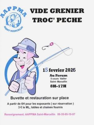 Vide grenier - troc pêche