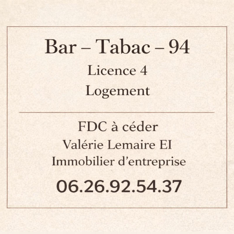 Fonds de commerce - 52 m²