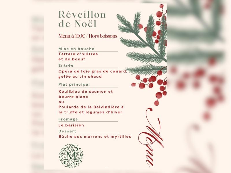 Soirée Saint Sylvestre au Maleyssie