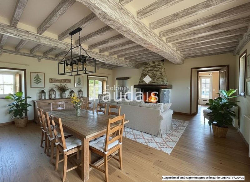 Maison - 128 m² - 5 pièces