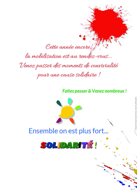 Diverses animations dans le cadre du Téléthon