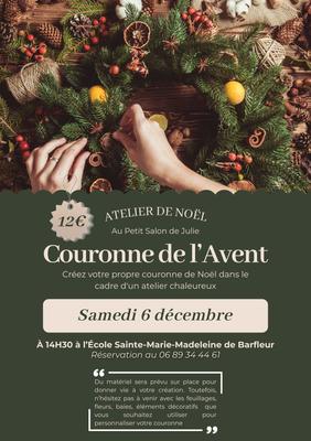 Atelier Couronne de l'Avent