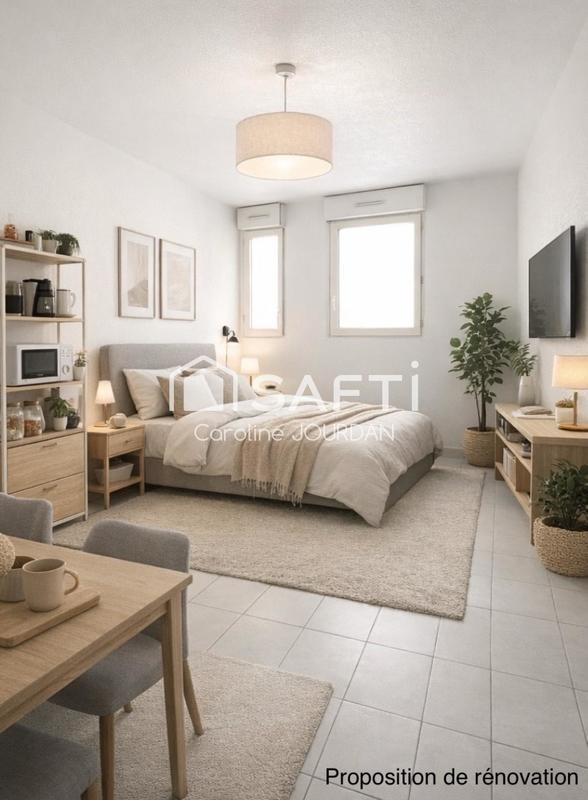 Appartement - 20 m² - 1 pièce