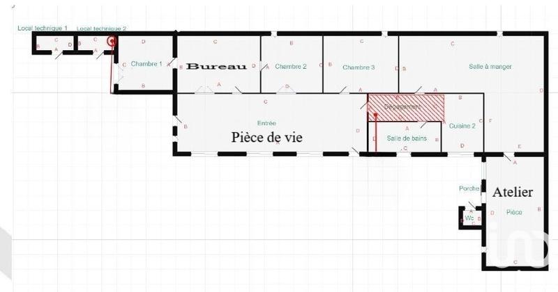 Maison - 100 m² - 4 pièces