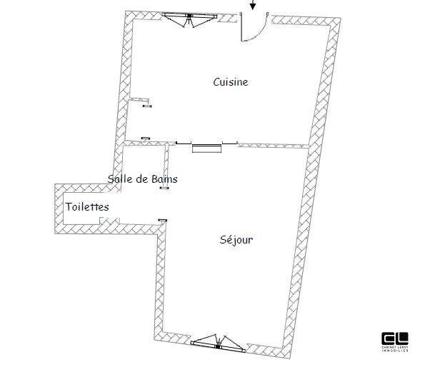 Appartement - 29 m² - 1 pièce