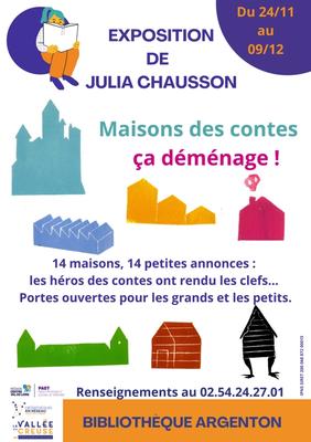 Exposition &quot;Maisons des contes : ça déménage ! &quot;