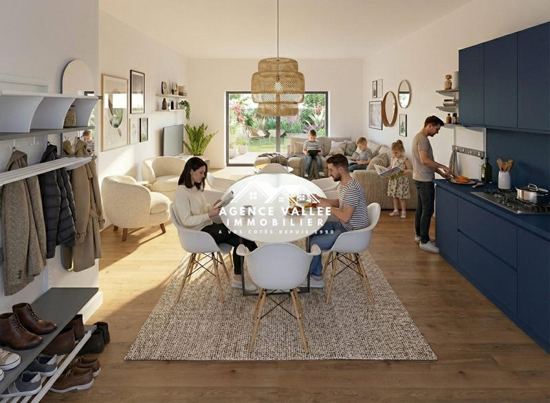 Maison - 105 m² - 4 pièces