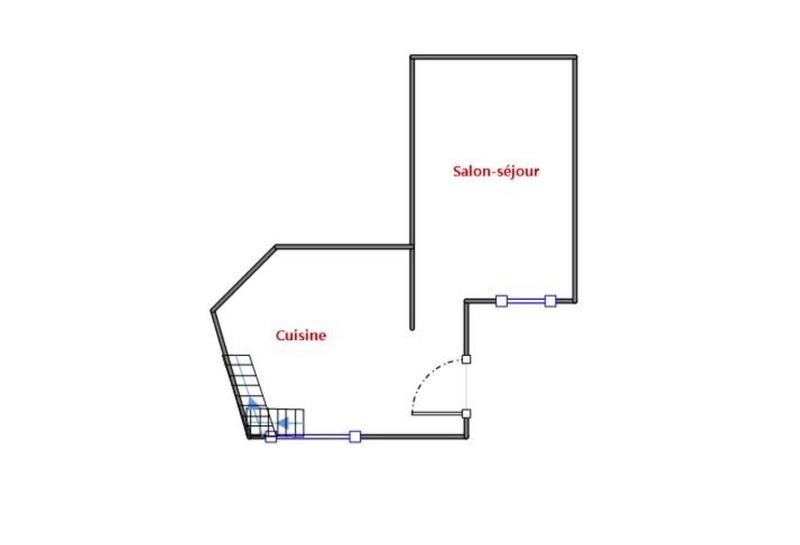 Maison de village - 65 m² - 4 pièces