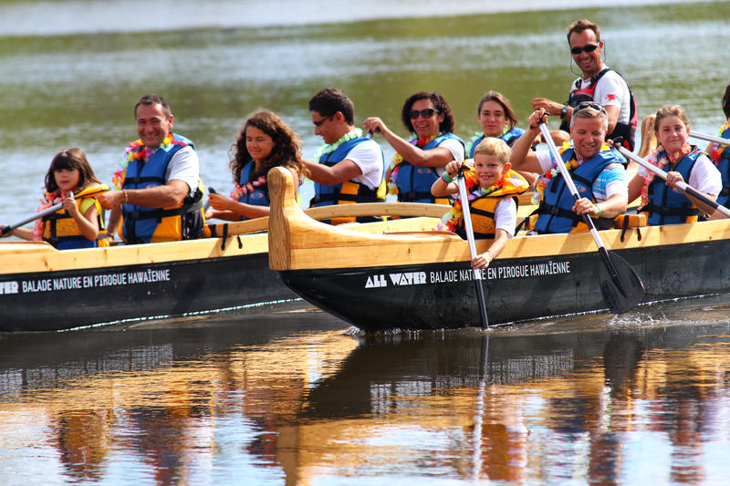 Balade nature en pirogue hawaïenne