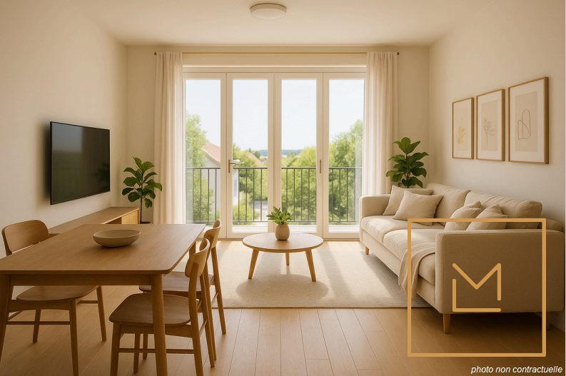 Appartement - 57 m² - 3 pièces