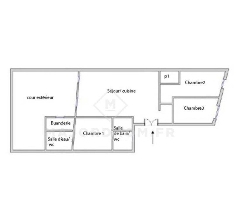 Appartement - 62 m² - 4 pièces