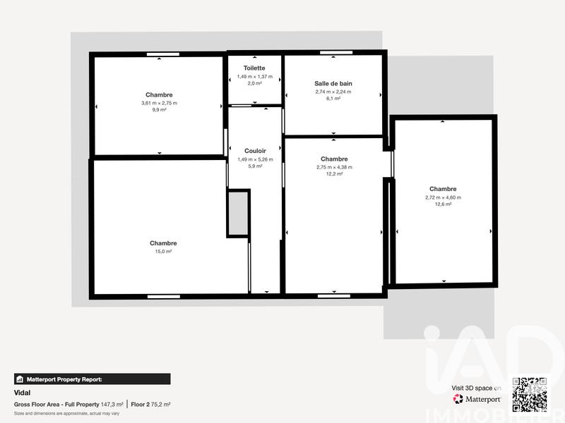 Maison - 122 m² - 7 pièces