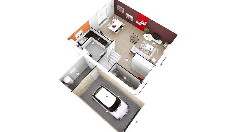 Maison - 98 m² - 5 pièces