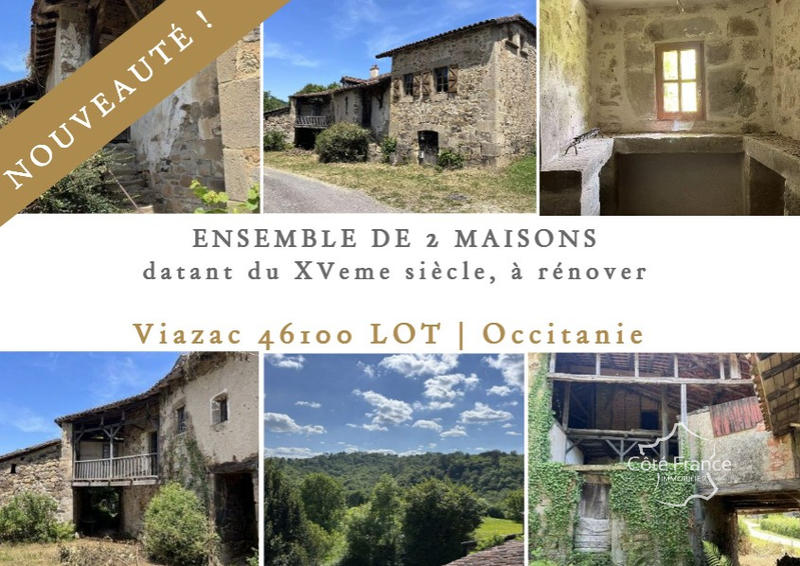 Maison - 120 m² - 2 pièces