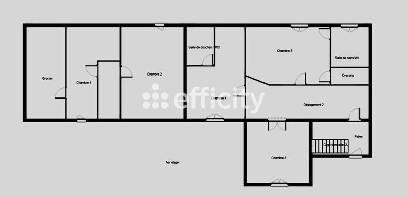 Maison ancienne - 158 m² - 8 pièces