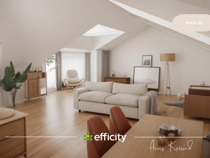 Appartement - 52 m² - 2 pièces