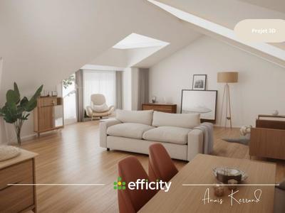 Appartement - 52 m² - 2 pièces