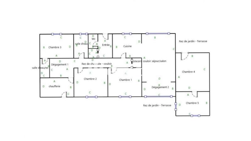 Maison - 130 m² - 6 pièces