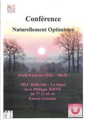 Conférence : naturellement optimistes