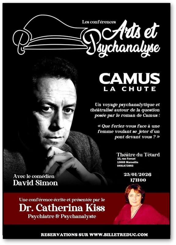 Conférence théâtralisée Camus, la chute
