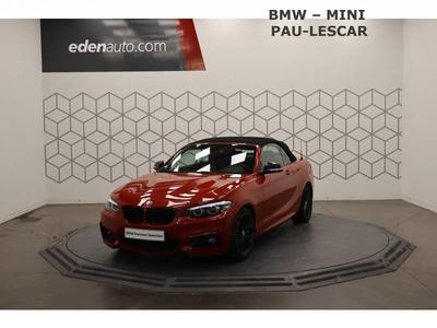 Bmw Serie 2 Cabriolet 220i 184 ch Bva8 m Sport
