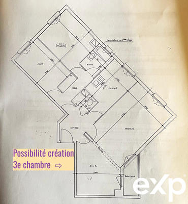 Appartement - 79 m² - 4 pièces