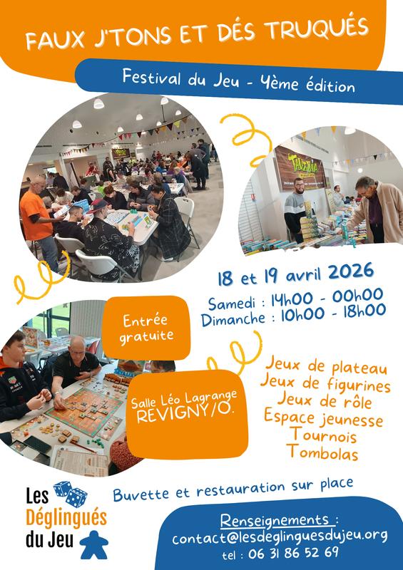 Festival du jeu - Faux j'tons et dés Truqués