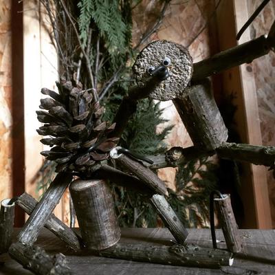 Conte de Noël et construction de jouets en bois, à la Cueillette de l'Aragnon