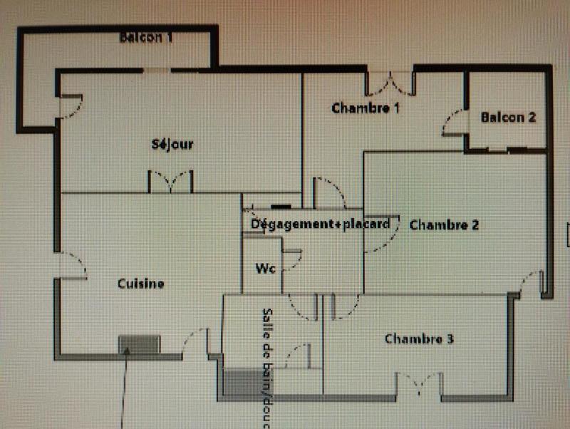 Appartement - 89 m² - 4 pièces