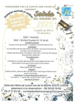 Soirée du nouvel an 2025