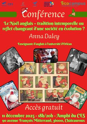 Conférence : le Noël anglais - tradition intemporelle ou reflet changeant d'une société en évolution ?